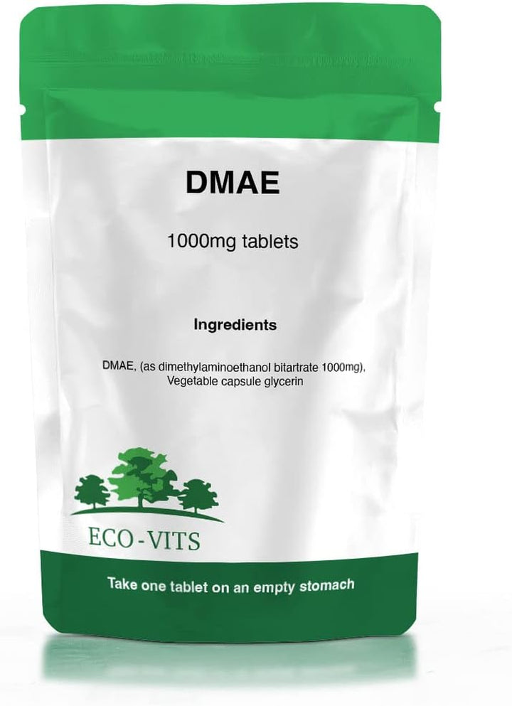 DMAE (DIMETHYLAMINOETHANOL BITARTATE) (1000MG) 120 TABS
