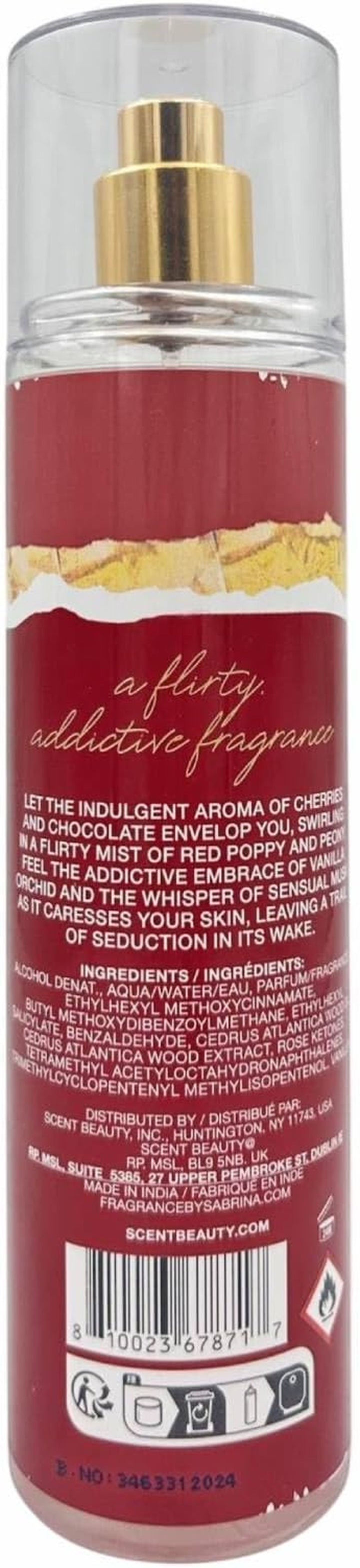 Sweet Tooth Women'S Perfumed Body Water Various Fragrances 236 Ml (Cherry Baby)