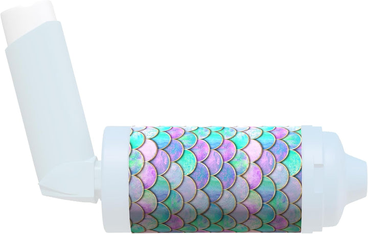 Spacer Cover in over 30 Designs – Vegan Leather Spacer Case for Kids and Adults – Handmade in England (Aint Easy Being Wheezy, Aerochamber plus Flow-Vu)