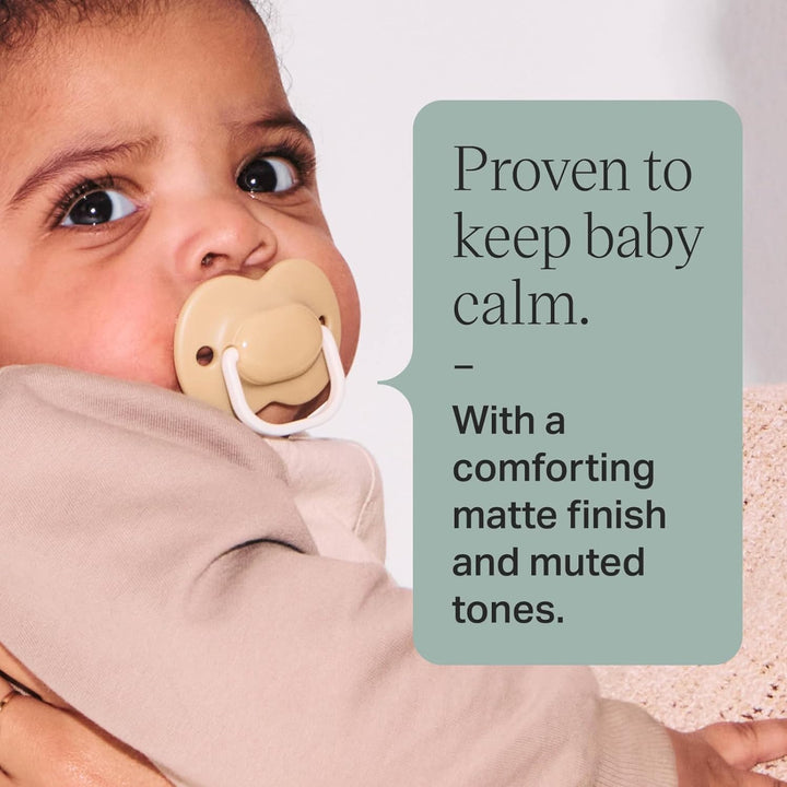 Anytime Soothers, 18-36M, 6 Pack, Symmetrical Teat Sits Anyway Up, Bpa-Free Silicone Dummy, Orthodontic Design