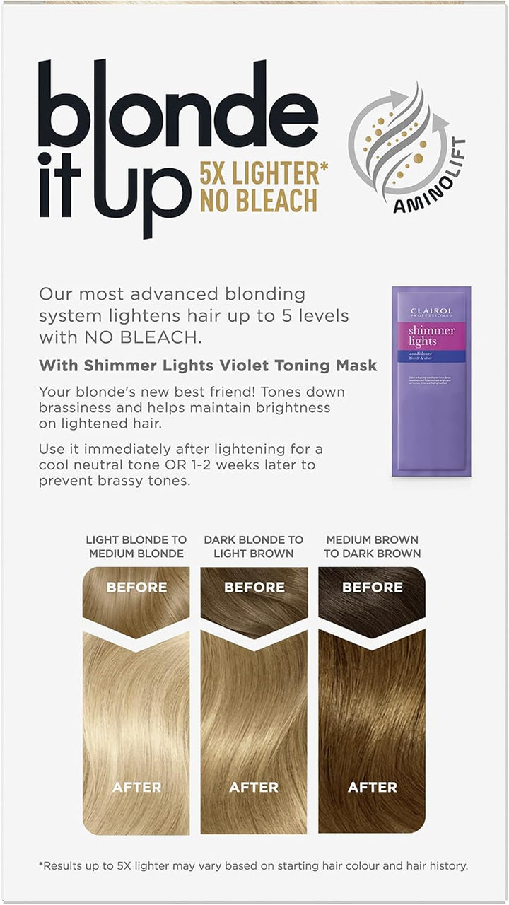 Blonde It Up, Permanent High Lift No Bleach, Platinum Blonde