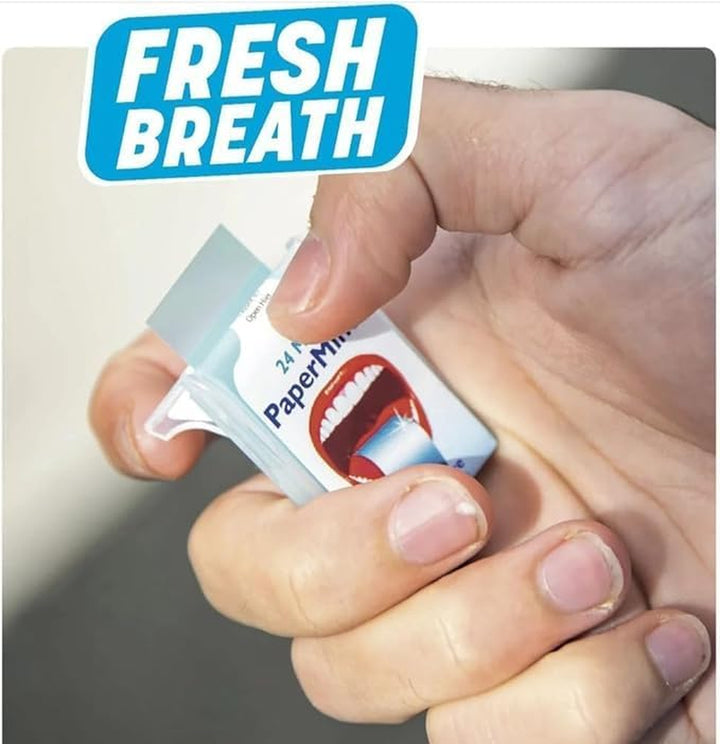 Fresh Breath Strips One Box of 24 Pocket-Packs (24 Strips per Pocket-Pack)