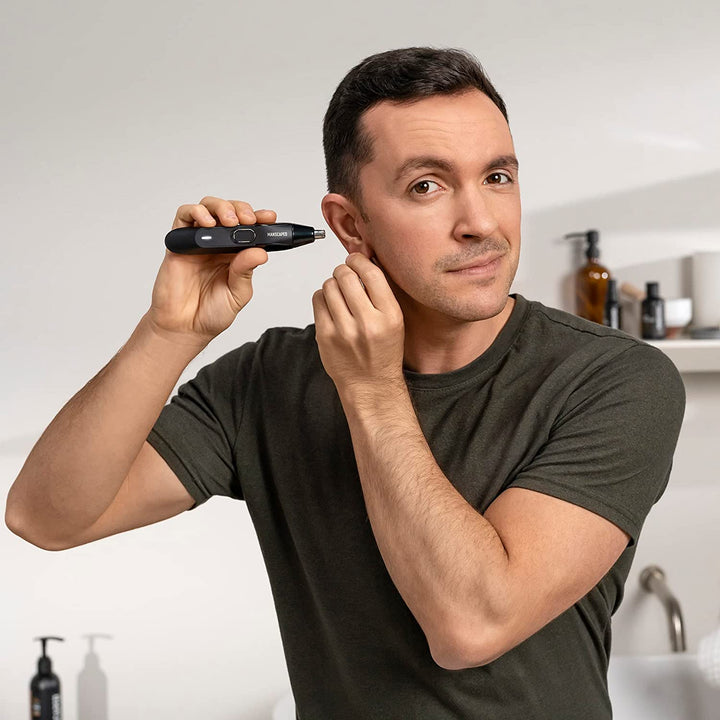 ® Weed Whacker® 2.0 Electric Nose & Ear Hair Trimmer – 7,000 RPM Precision Tool with Rechargeable Battery, Wet/Dry, Easy to Clean, Improved Stainless Steel Replaceable Blade