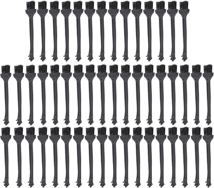 50Pcs Brush Multifunctional Soft Bristle High Density Durable PP Handle Shaver Brush for Appliance Computer