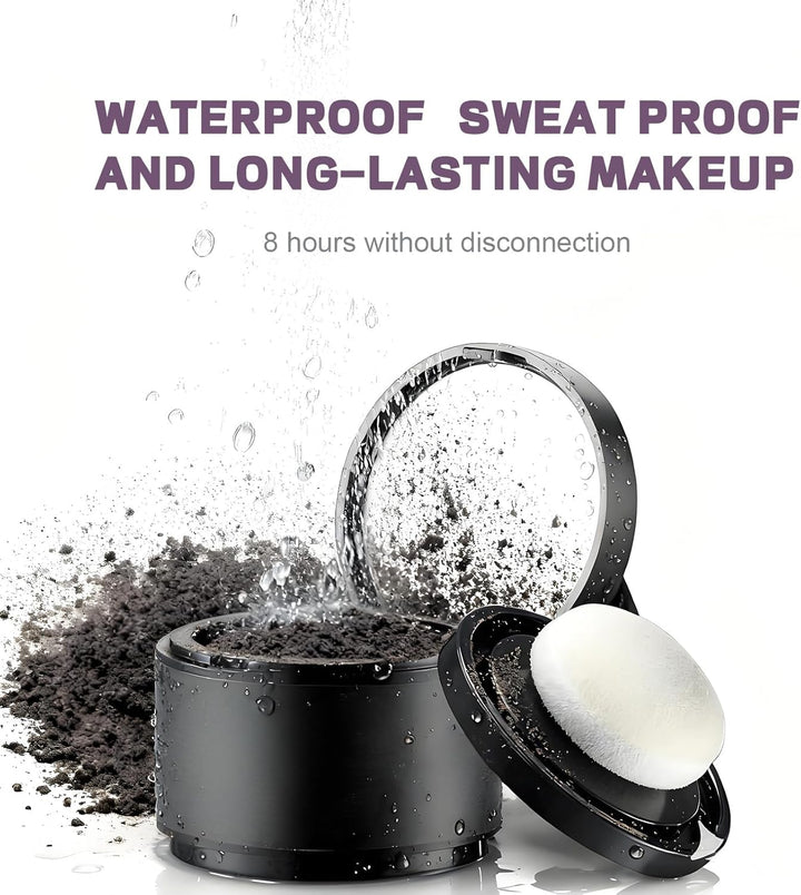 Hair Thickener, Scalp and Hair Concealer Powder, Waterproof, Easy to Apply and Color, Suitable for Both Men and Women (White)