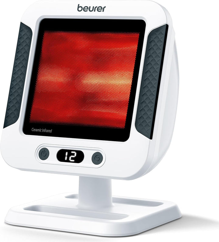 IL50 Infrared Heat Lamp, Soothing Heat for Colds and Muscle Tension, Infrared Light Therapy with 300 Watts, Improves Blood Circulation, 100% UV Blocker, Medical Device