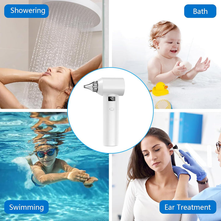Ear Dryer - Rechargeable Ear Water Drying Aid the Ultimate Solution for Post-Swimming, Showering, Surfing, Water Sports, Ear Drying, Ear Care and Infection Prevention