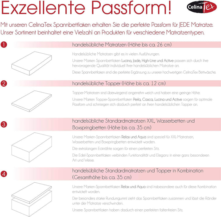 Lucina Fitted Sheet Cotton 90X200-100X200 Cm Purple