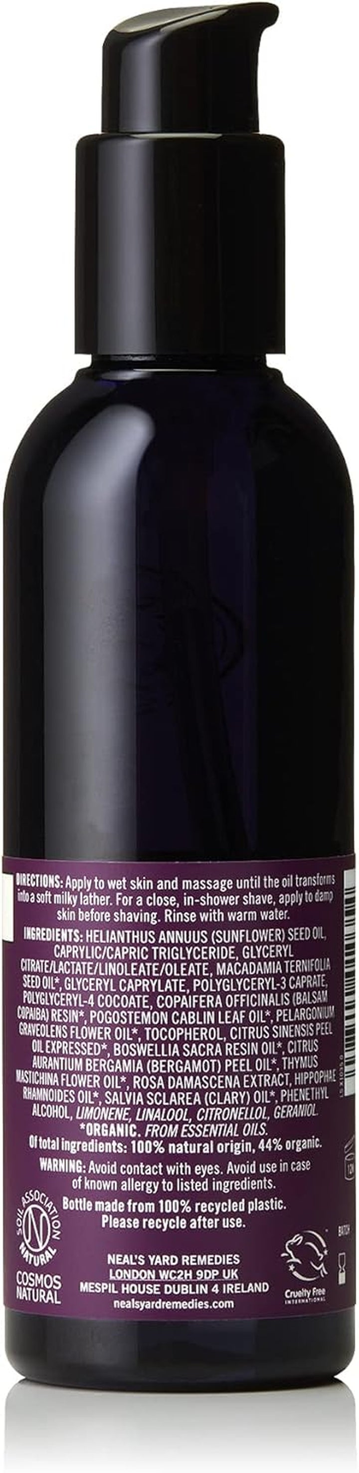 | Women'S Balance Shower Oil | Skin Moisturiser Gifts for Women | Nourishing Cleansing Oil with a Balancing Blend of Essential Oils | 200Ml