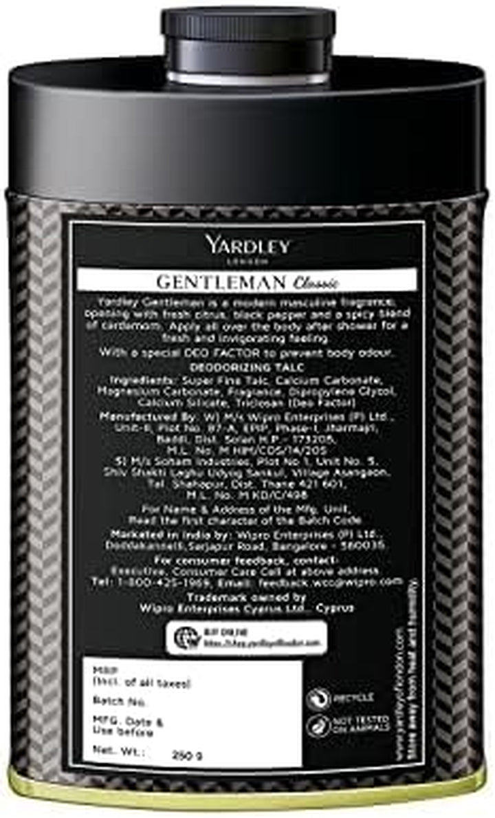London Gentleman Classic Talcum Powder 250 G