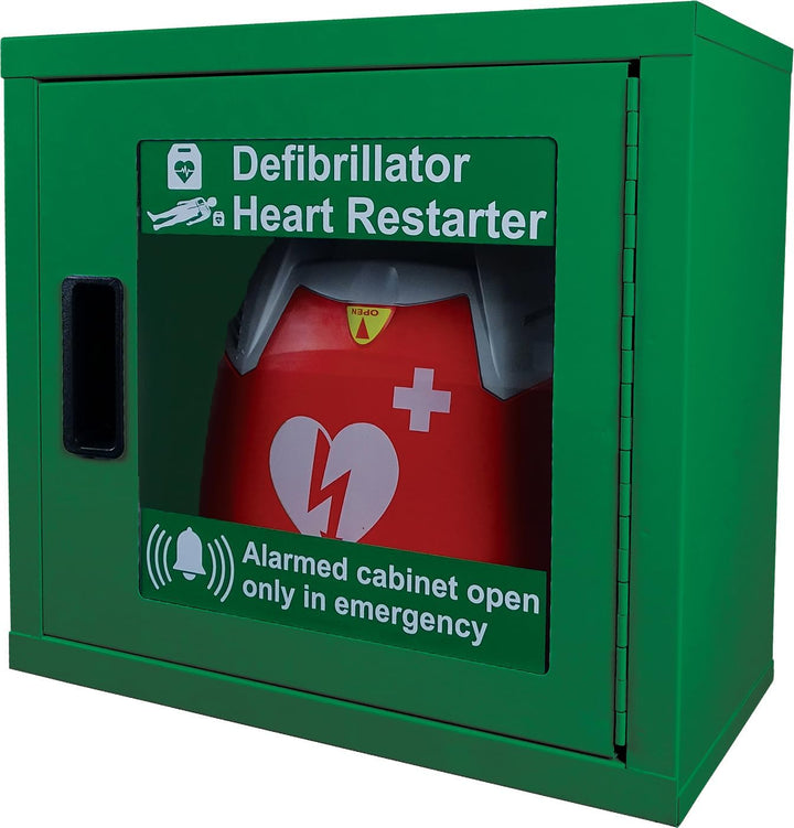 AED Defibrillator Wall Cabinet with Thumb Lock
