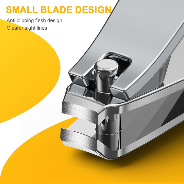 Safe Kids Nail Clippers for Baby, Infants and Toddlers, 0.2-Inch Jaw Nail Clipper Trimmers for Children, Newborns, Precision Nail Grooming Tool for Tiny Fingers and Toes