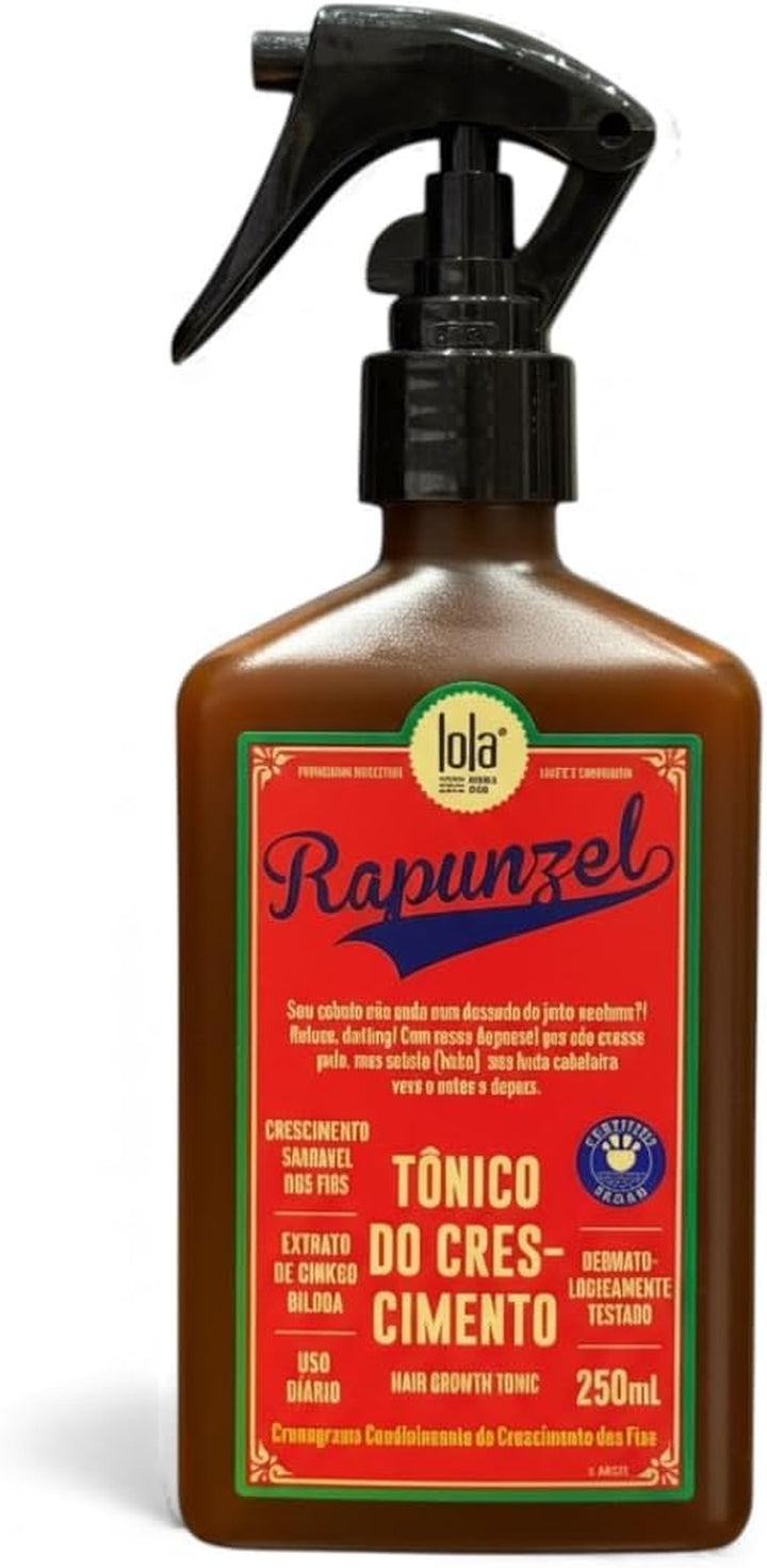 Lola Rapunzel Hair Growth Tonic, Daily Use Conditioner with Ginkgo Biloba Extract, 250Ml, Vegan Formula