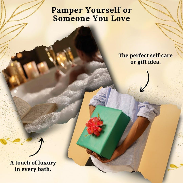 Bath Bombs - Gift Set - Shea & Coco Butter -12 Bubble Bath with Esential Oil -Natural Ingredients -