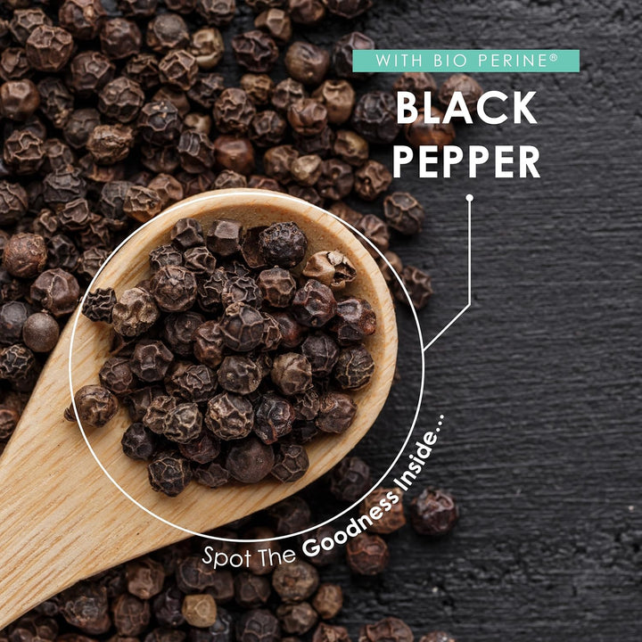 L-Theanine 400Mg with Bioperine - 120 Vegan Capsules - Highly Bioavailable - Resealable and Recyclable Pouch - 6 Months Supply by