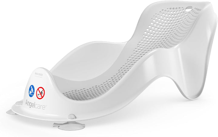 Soft Touch Mini Bath Support- Aqua - Newborn Bath Seat, Infant Bathing, Non-Slip, Easy Clean