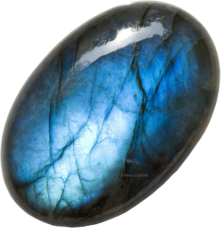 Moonstone Healing Crystal Stones, 1.25-2.0" Large Reiki Healing Gemstones Natural Tumbled Polished Stones for Energy Witchcraft Therapy Meditation