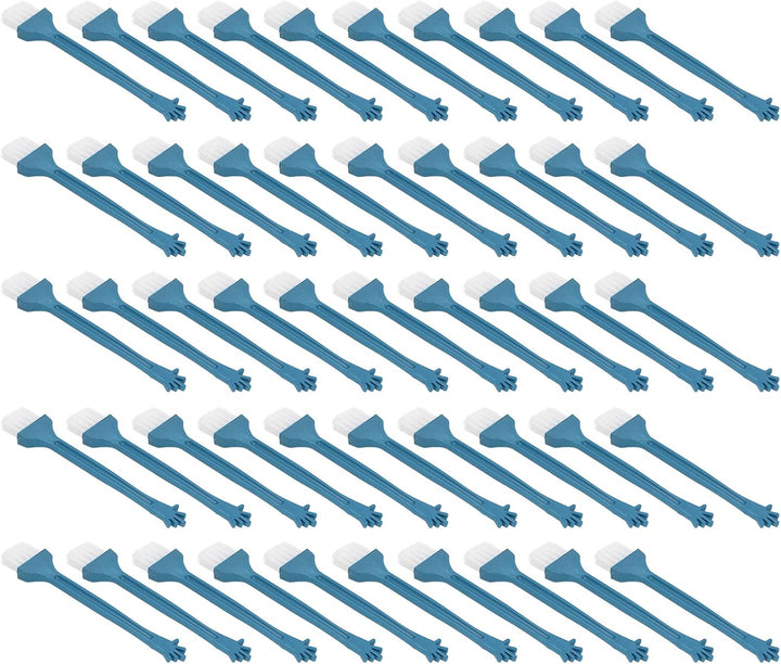 50Pcs Shaver Brush, Soft Bristles Electric Shaver Cleaning Brush Replacement with PP Handle, for Small Household Appliances Computer Accessories