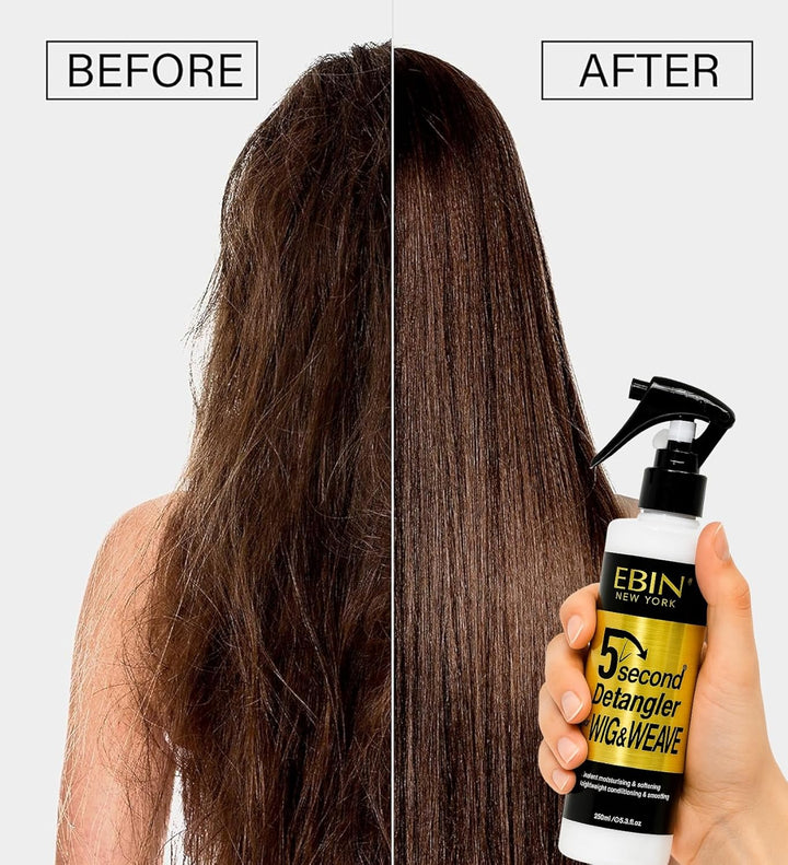 5 Second Detangler for Wig 8.5 Oz / 250Ml