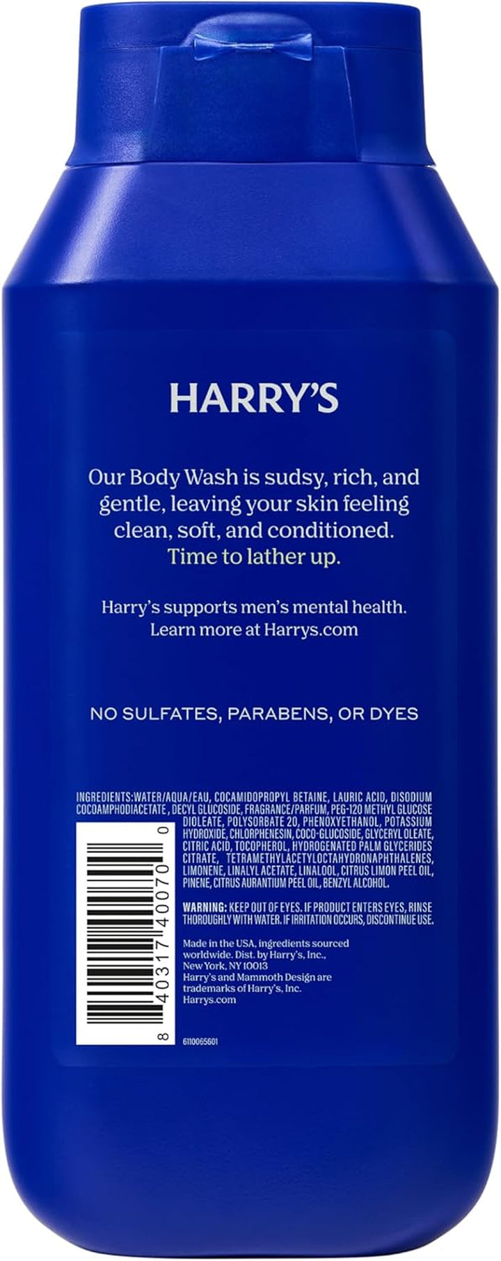 Men'S Body Wash, Shiso/Spring, 532Ml, Pack of 3 - Shower Gel for Men