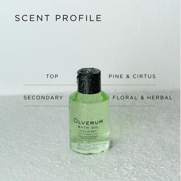 Bath Oil 125Ml - Luxury Muscle Soothing Bath Soak - Relaxing Aromatherapy Oil with Highly Concentrated Blend of 10 Essential Oils - Natural, Vegan, Cruelty Free - Bath Oils for Women & Men