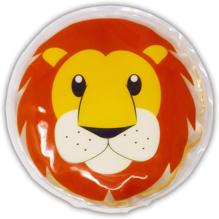 Cold Compress for Kids, Reusable Kids Ice Pack - Fever & Pain Relief - Instant First Aid Soother for Bumps, Bruises, Injury, Boo Boos - Hot or Cool Gel Pads for Your Toddler, Infant, Baby (Llama)