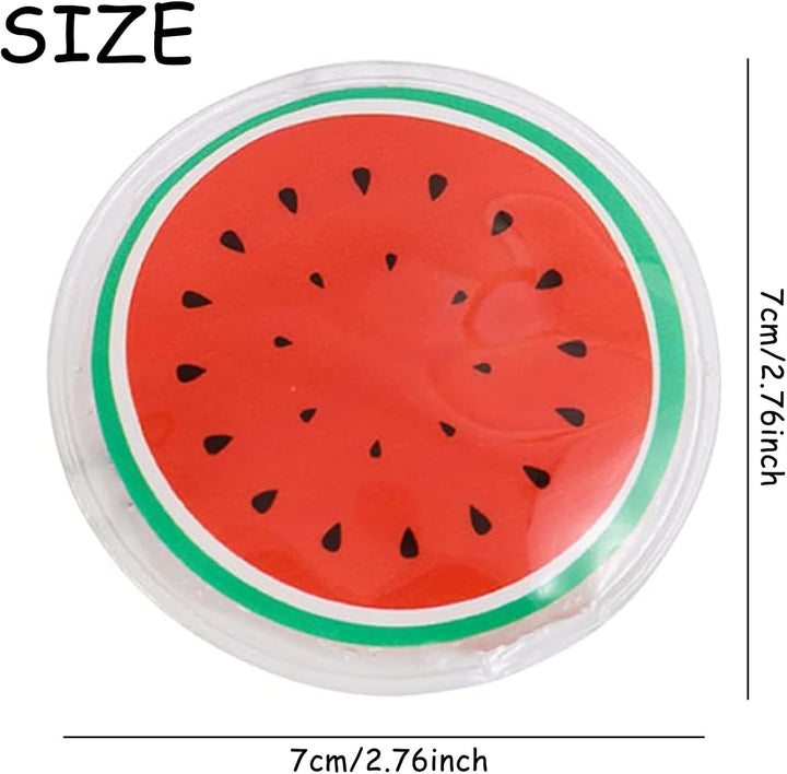 8 Pcs Mini Ice Packs, Reusable Bump for Kids, 7Cm/2.8In Small Ice Packs, for Kids, Headache, Tired Eyes, Wisdom Teeth, Breastfeeding