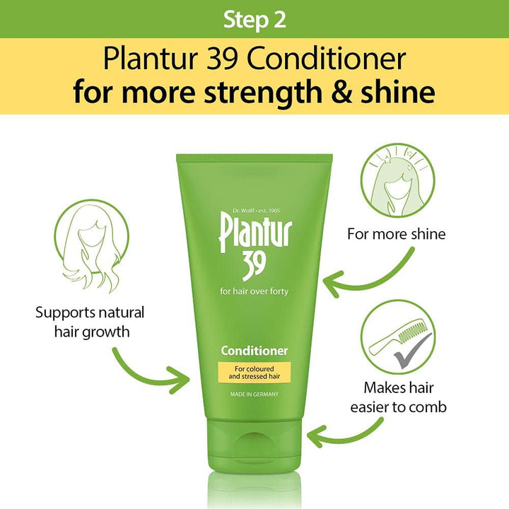 Caffeine Shampoo Conditioner and Tonic Prevents and Reduces Hair Loss | Coloured and Stressed Hair | Unique Formula Supports Hair Growth | 250Ml Shampoo | 150Ml Conditioner | 200Ml Tonic