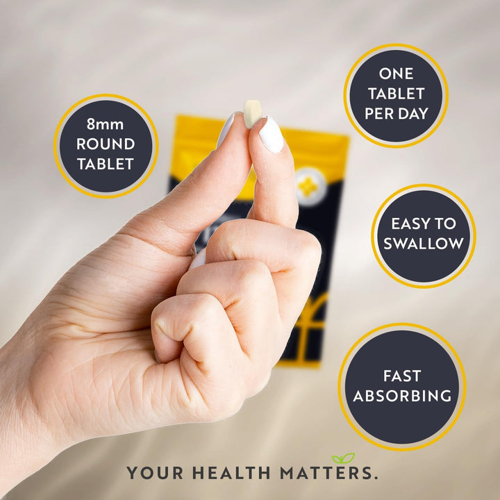 Vitamin a 10,000 IU – 365 Vitamin a Tablets (1 Year Supply) - High Strength Vitamin a Supplement for Normal Skin, Eyes & Immune System - Alternative to Vitamin a Capsules – Vegan Friendly -