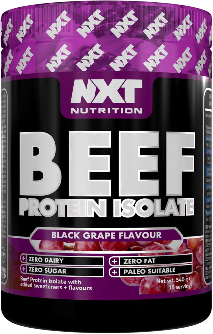 NXT Beef Protein Isolate 540G - High Protein Powder in Natural Amino Acids - Paleo, Keto Friendly - Dairy and Gluten Free | 540G (Pineapple)
