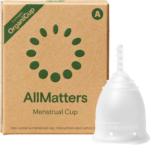 Menstrual Cup (Formerly Organicup) Size A, for Those Who Haven’T Given Birth Vaginally. Award Winning Period Cups
