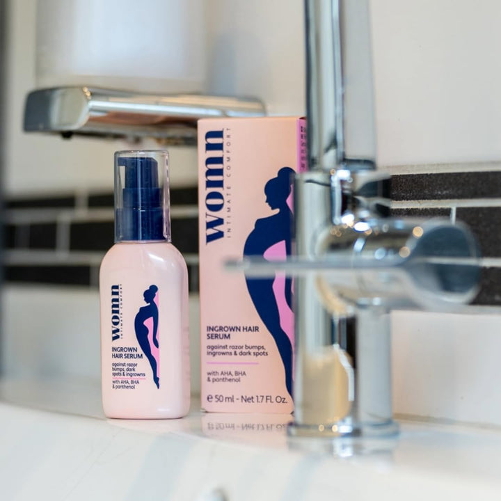 Intimate Comfort INGROWN HAIR SERUM - Serum against Ingrowns, Razor Bumps & Skin Discolorations, 50Ml