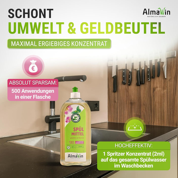 Dishwasher Detergent Wild Rose Balm 1 Litre