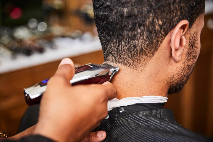 Professional Trimmer and Shaver Bundle, Cordless Detailer Barbers Trimmer, Wide T-Blade for Straight Lines, Ultra-Close Fade Finishing, Perfect for Salon Use