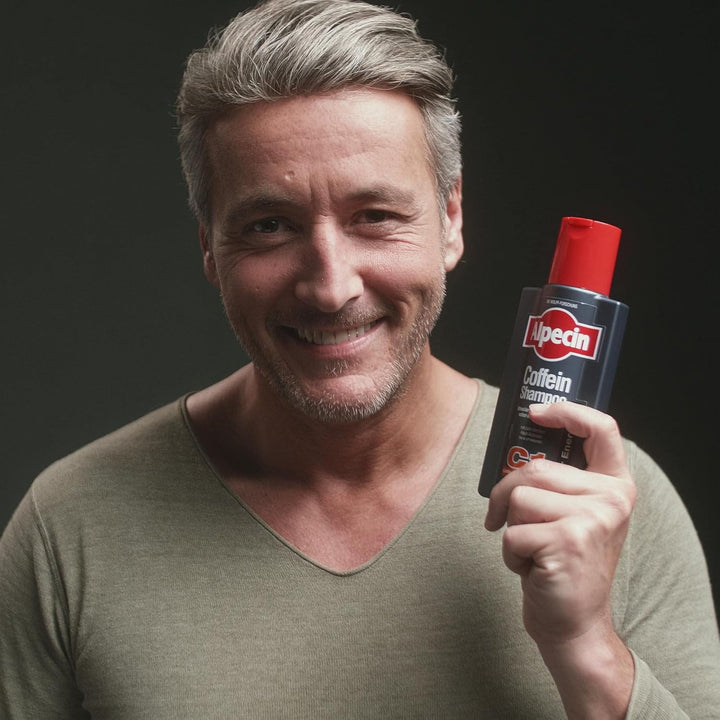 Caffeine Shampoo C1 2X 375Ml | for Stronger and Thicker Hair | Natural Hair Growth Shampoo for Men | Made in Germany