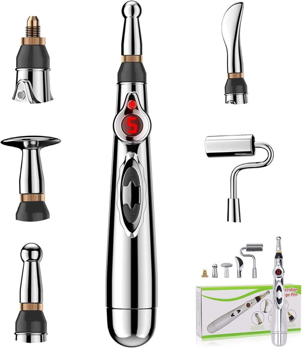 Electronic Acupuncture Pen.Meridian Energy Body Massager Pain Relief Body Heal Therapy Instrument.
