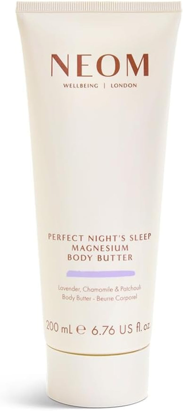 Perfect Night'S Sleep Magnesium Body Butter, 200Ml I Lavender, Chamomile and Patchouli I Essential Oils I Nourish and Soften Skin