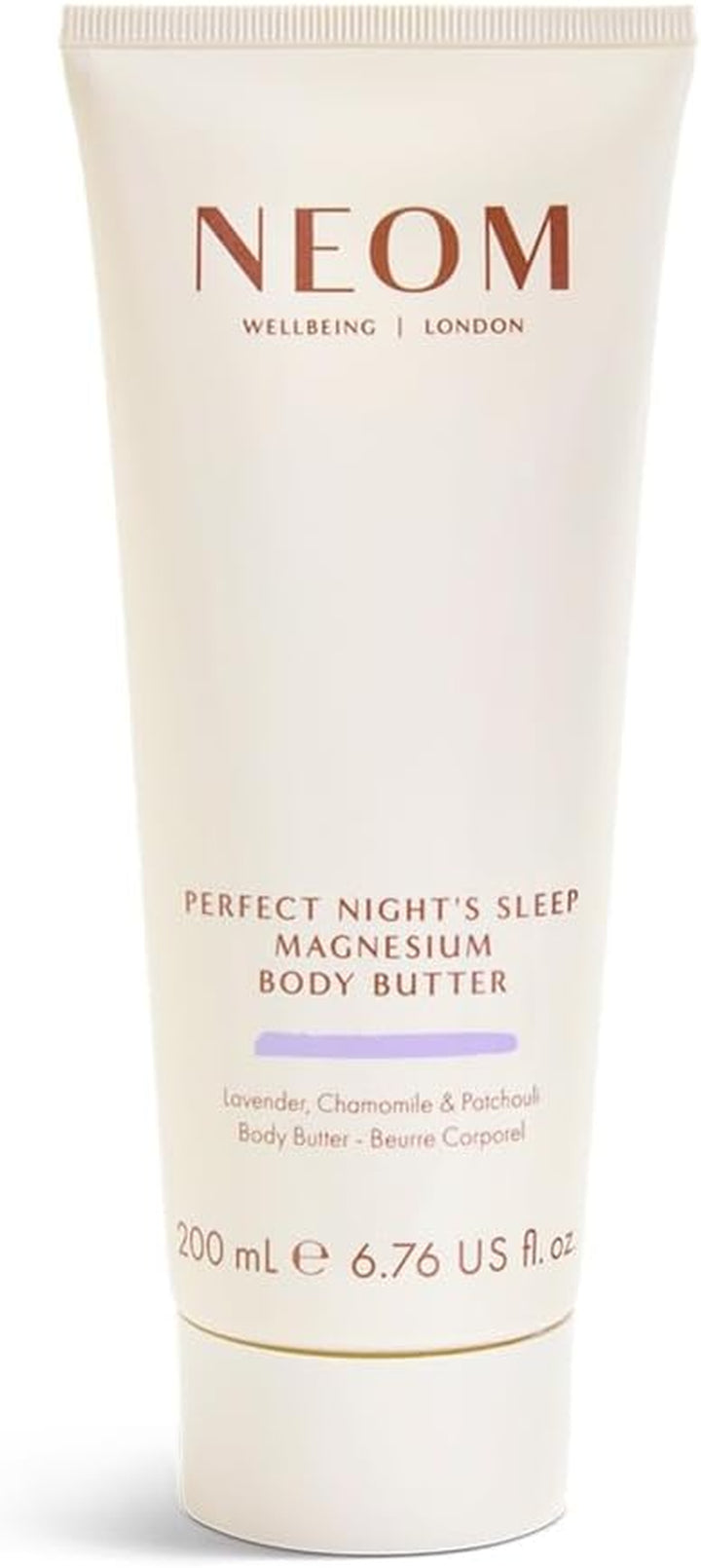 Perfect Night'S Sleep Magnesium Body Butter, 200Ml I Lavender, Chamomile and Patchouli I Essential Oils I Nourish and Soften Skin