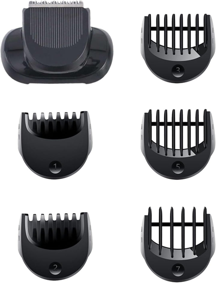 Beard Trimmer Attachment Fit for Br-Aun Series 5, 6 and 7 Electric Razors 1/2/3/5/7Mm, Replacement Shaver Guide Combs for 5018S/5020S/6075Cc/7071Cc/7075Cc/7085Cc/7020S/5050Cs/6020S/6072Cc