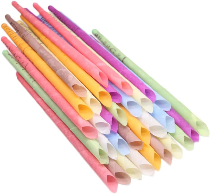 32PCS Ear Wax Candle, Ear Cones Candles, Ear Wax Removal, Organic Non-Toxic Cylinders Fragrance Hollow Cone Candles with 16 Protective Disks(8 Colours)