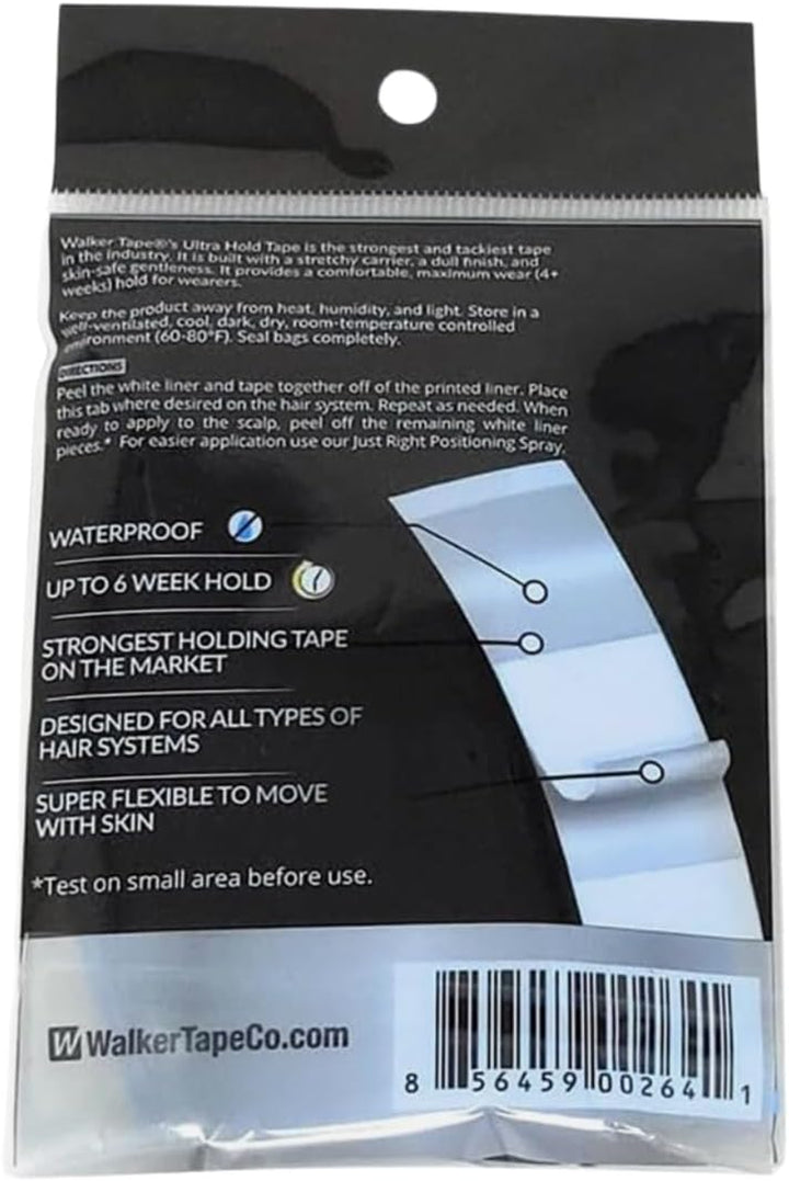 'S Ultra Hold Minis Adhesive Tape Strips 72 Pack