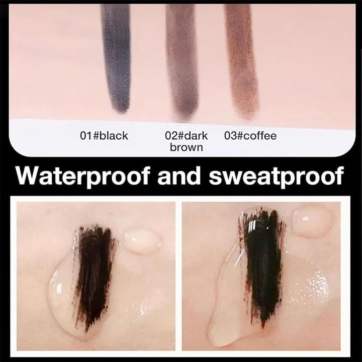 2PCS Carylook Hair Color Stick - 2025 Upgraded Waterproof and Sweatproof Hair Dye Stick, Portable Built-In Comb, 2-In-1 Touch-Up Comb for Gray Hair Coverage (Black)