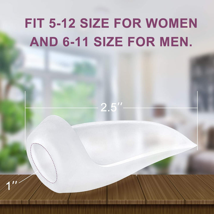 Gel Bunion Protector Shield, 10 Pack of Bunion Pads and Cushions, Bunion Guard for Big Toe, Relieve Foot Pain from Friction, Rubbing and Pressure