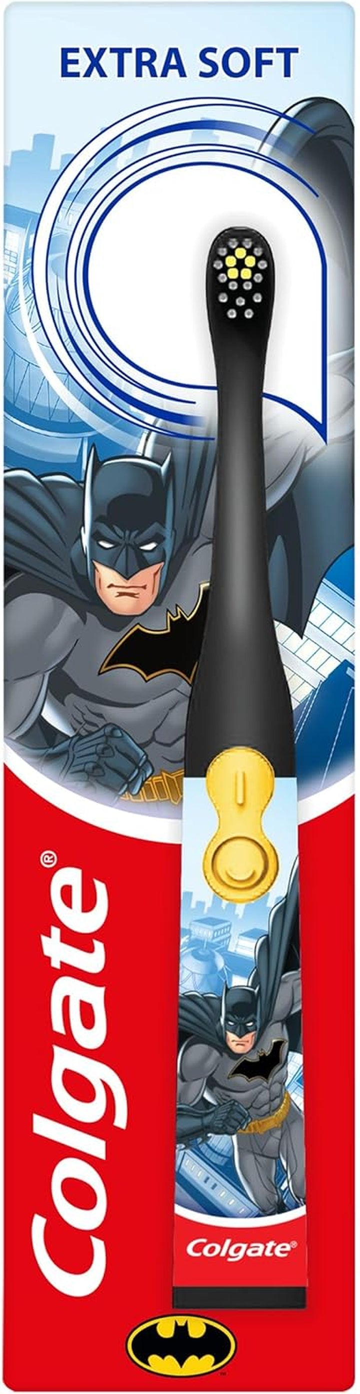 Kids Battery Barbie Extra Soft Bristles Toothbrush, 3+ Years, with Sonic Vibrating Bristles to Remove More Plaque and Slim Easy to Hold Handles