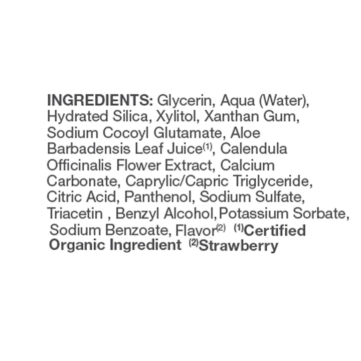 Kids Only! Strawberry Toothpaste 4.2 Oz, Pack of 3