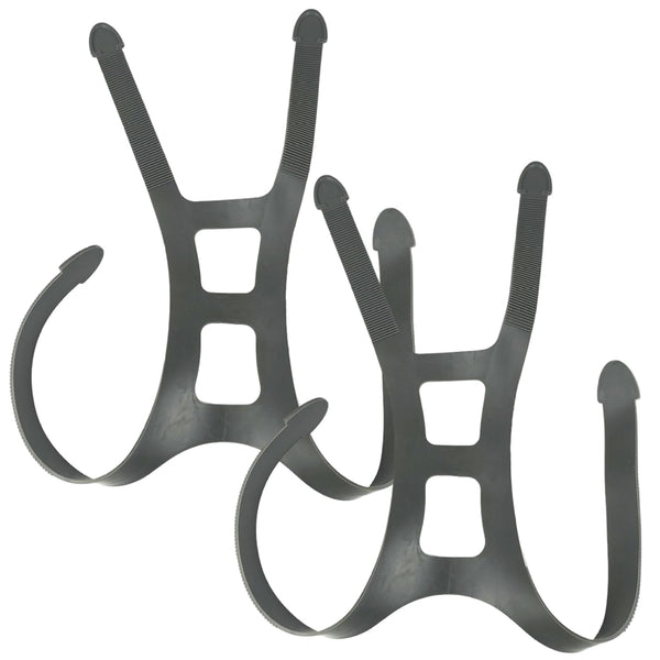 2Pcs Head Harness Strap Respirator Straps Safe Elastic Silicone Full Face Respirator Mask Straps Head Harness Assembly Respiratory Protection Replacement Part Mask