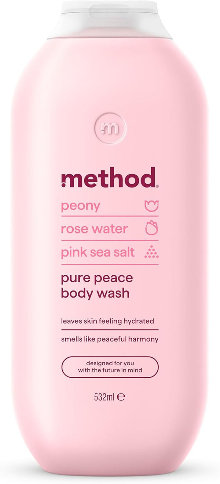 Body Wash, Simply Nourish, Shower Gel, Coconut, Rice Milk and Shea Butter Scent, Pack of 1, 532Ml