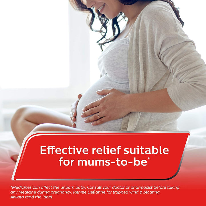 Deflatine, Trapped Wind and Bloating Tablets, Fast and Effective Heartburn Relief and Indigestion Relief, Sugar Free Mint, 1 Pack of 36 Tablets