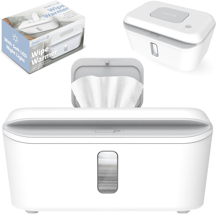 Tinybums Baby Wipe Warmer & Dispenser with LED Changing Light & On/Off Switch (Aqua) - Jool Baby