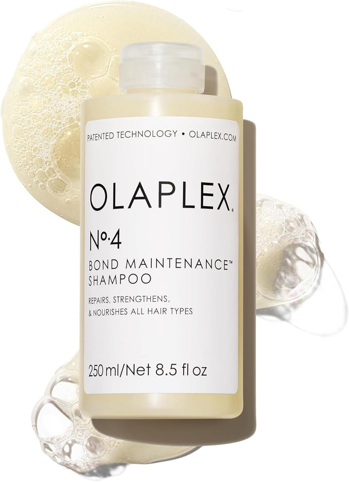 No. 4 Bond Maintenance Shampoo, Repairs, Strengthens, & Nourishes All Hair Types, Adds Shine & Leaves Hair Feeling Soft, 250Ml